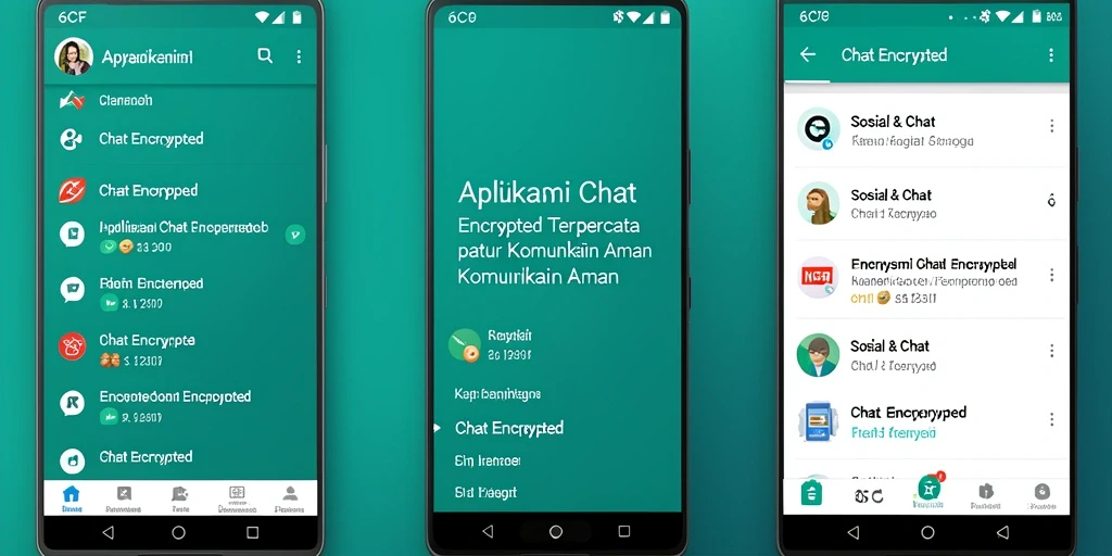 Tampilan antarmuka utama aplikasi 6CF yang intuitif dan aman.