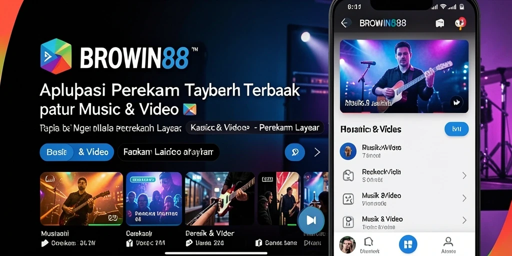 Antarmuka BROWIN88 saat melakukan perekaman layar dengan optimal.