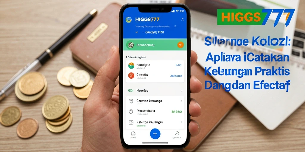 Tampilan antarmuka aplikasi HIGGS777 yang modern dan user-friendly.